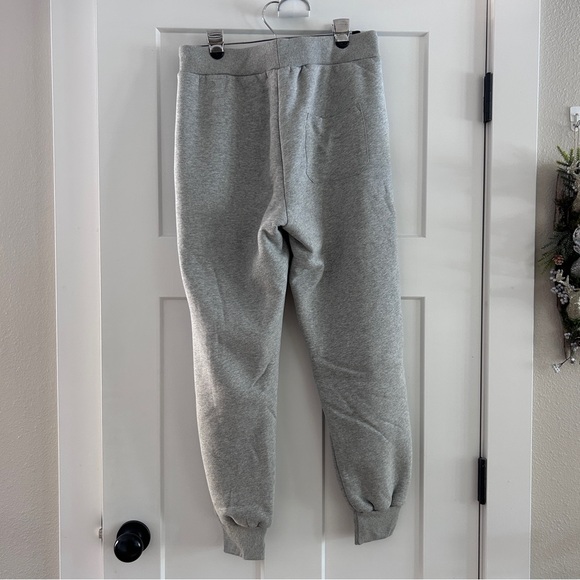 YeoKou Sherpa Lined Cotton Fleece Jogger Sweatpants, Grey, Medium - Picture 8 of 8